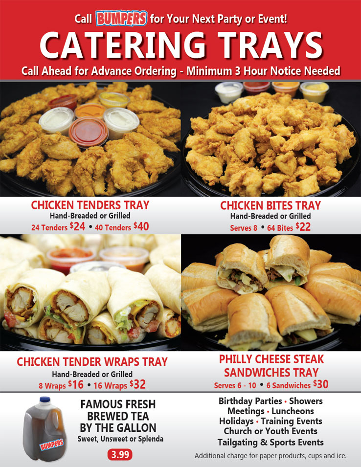 Catering Bumpers DriveIn of America
